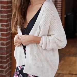 Chunky stitch cardigan
